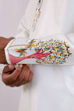 Karvaan Cotton Silk Ethnic Embroidery Daman Work Kurta