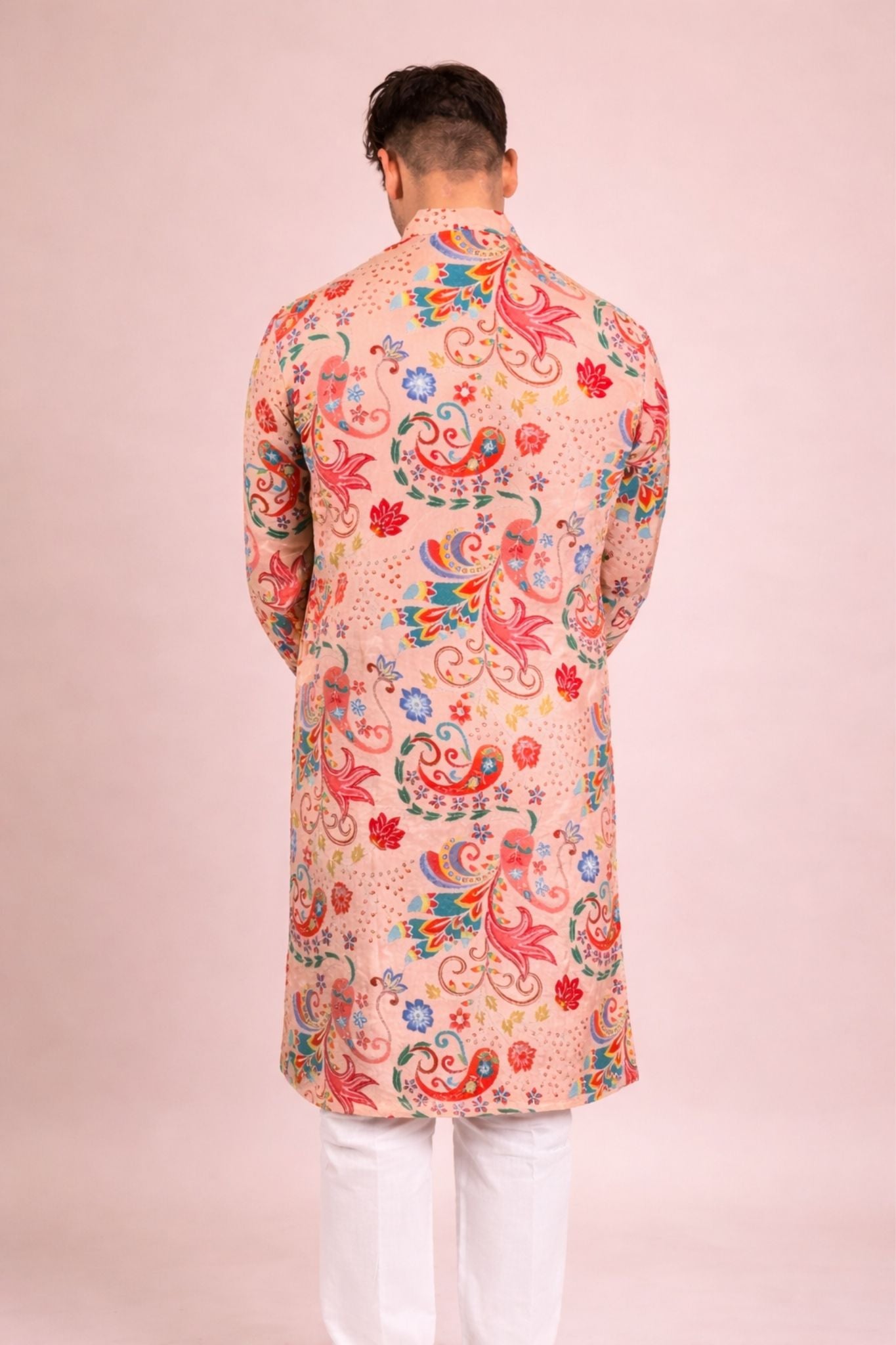 Karvaan Viscose Rayon Position Embroidery Kurta (Inside Lining Aastar)