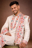 Karvaan Soft Silk Embroidery Kurta with Pant & Dupatta