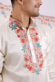 Karvaan Soft Silk Embroidery Kurta with Pant & Dupatta